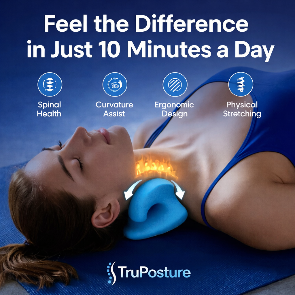 TruPosture™ Cervical Neck Traction Pillow