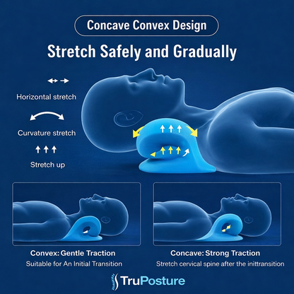 TruPosture™ Cervical Neck Traction Pillow